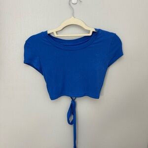 Aerie Open Back Crop Top